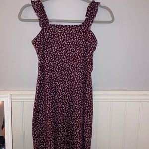 Maroon Sundress - kids large but runs big